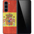 Spain Flag Distressed Galaxy Z Fold5 5G Skin